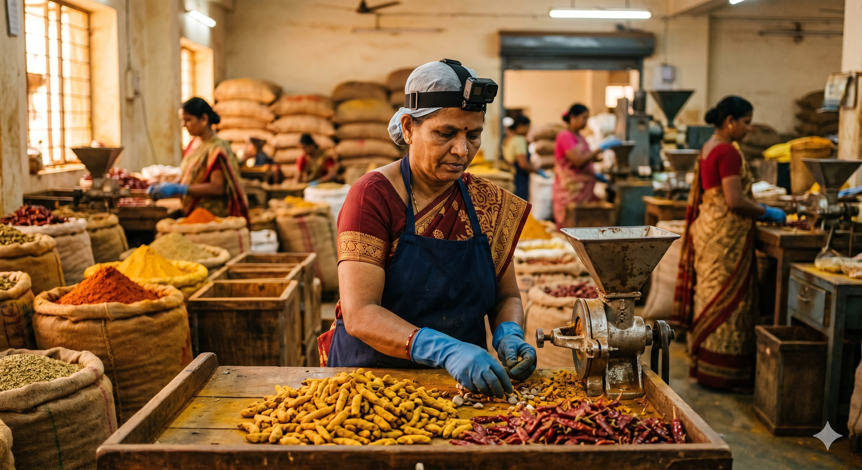 Spices packaging